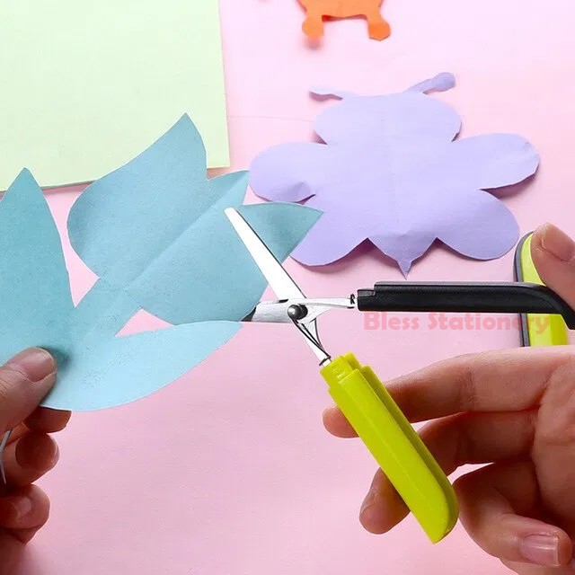 

RB Deli Gunting Portabel gunting kecil gunting mini gunting lipat Portable Scissors