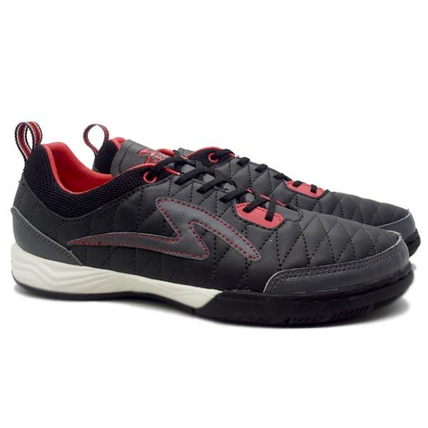 Sepatu Futsal Specs Metasala Nativ - Black/Racing Red