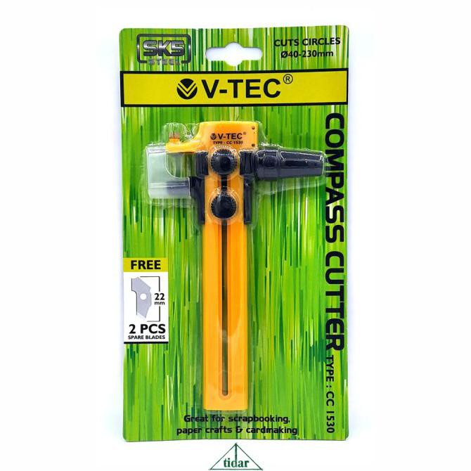 

Silahkan Order] V-Tec Compass Cutter Cc 1530 - Circle Cutter - Pemotong Lingkaran