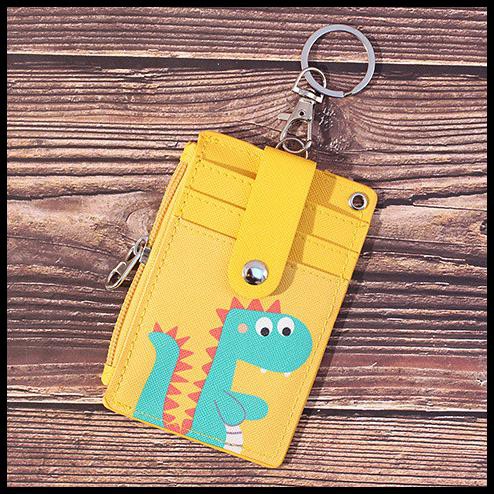 

2418 Name Tag Id Card Holder Dengan Tempat Koin 5 Slot - Dino