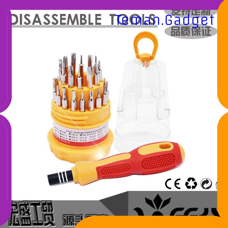 TG-DG384 HOSHE OBENG SET REPARASI 31 IN 1 - RUBBER HANDLE - HS-6036B