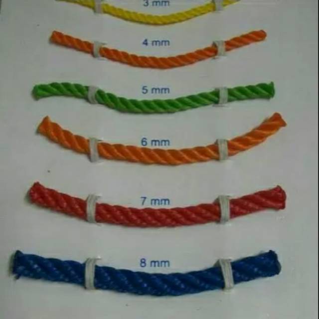 

Tali tambang 3mm 1 rool