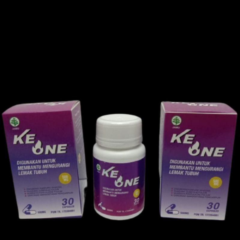 KE ONE Asli Obat Pelangsing Penurun Berat Badan Tubuh Ideal Slimming Kapsul Diet BPOM Herbal Alami