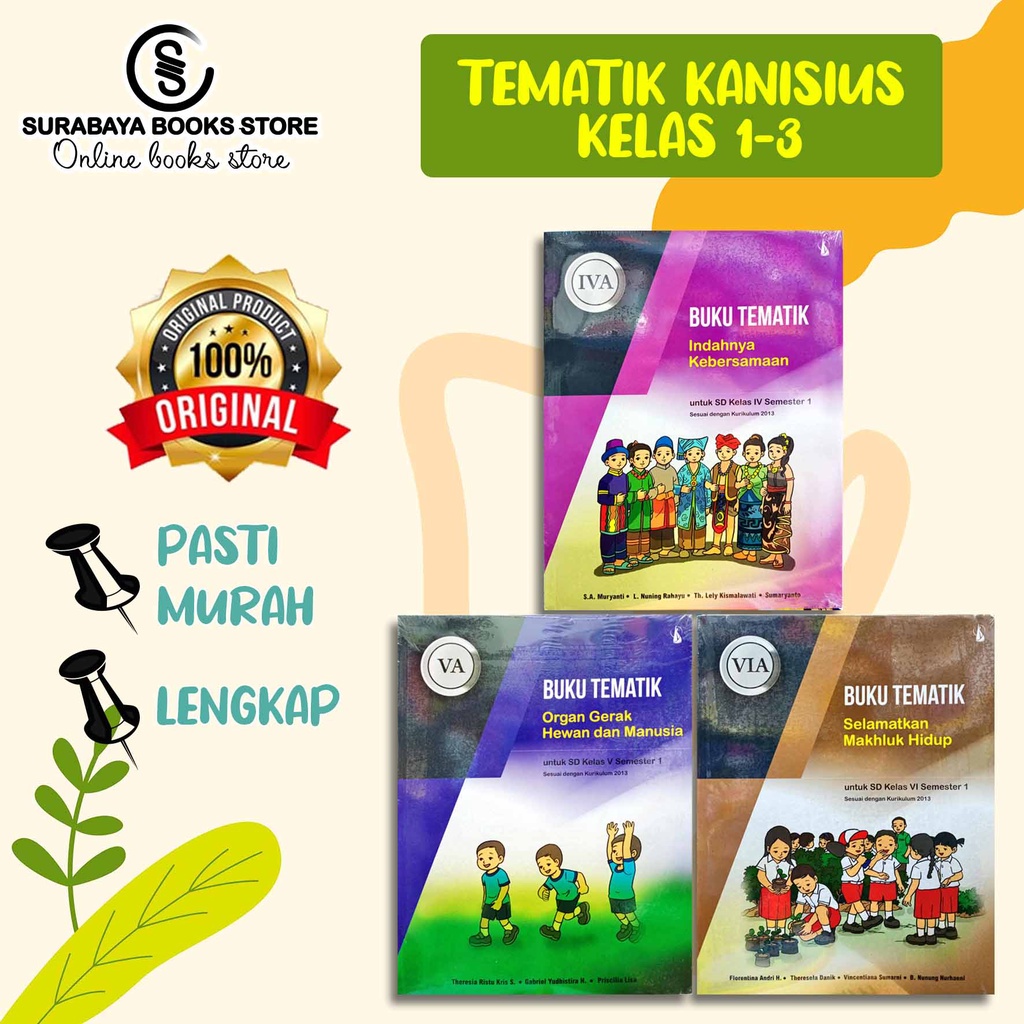 BUKU TEMATIK KELAS 5 SD BY KANISIUS