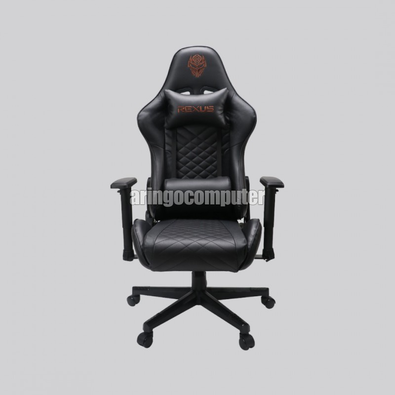 Gaming Chair Rexus RGC-100 BLACK MAX FOOTREST