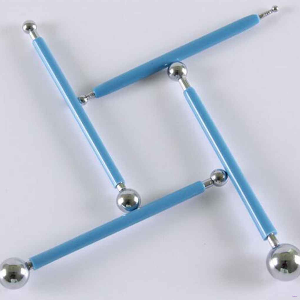 Set 4pcs Alat Modeling Kue Bentuk Bola Model Dua Sisi Bahan Stainless Steel