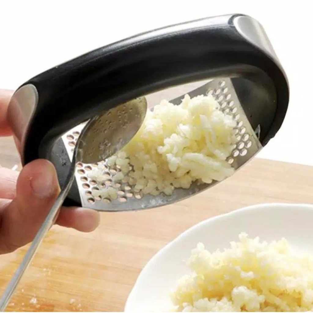 GARLIC PRESS STAINLESS ALAT PERAS BAWANG PENGHANCUR BAWANG SERBAGUNA | FADHILAH SHOP BJB