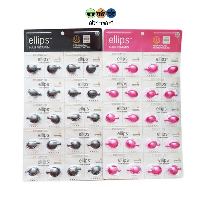 Ellips Hair Vitamin Rambut [ 20 BUTIR ]