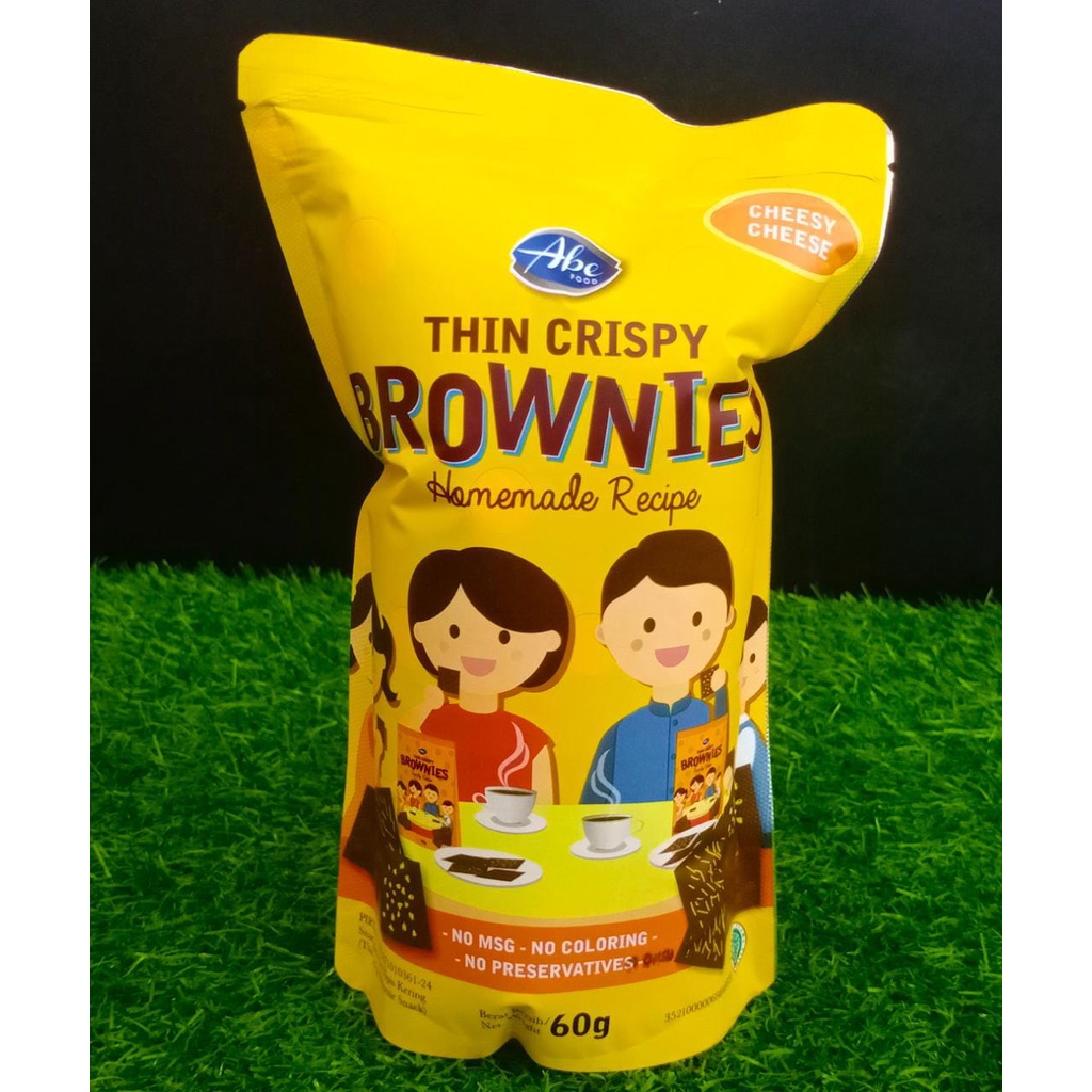 Snack Anak - ABE FOOD Thin Crispy Brownies 60g