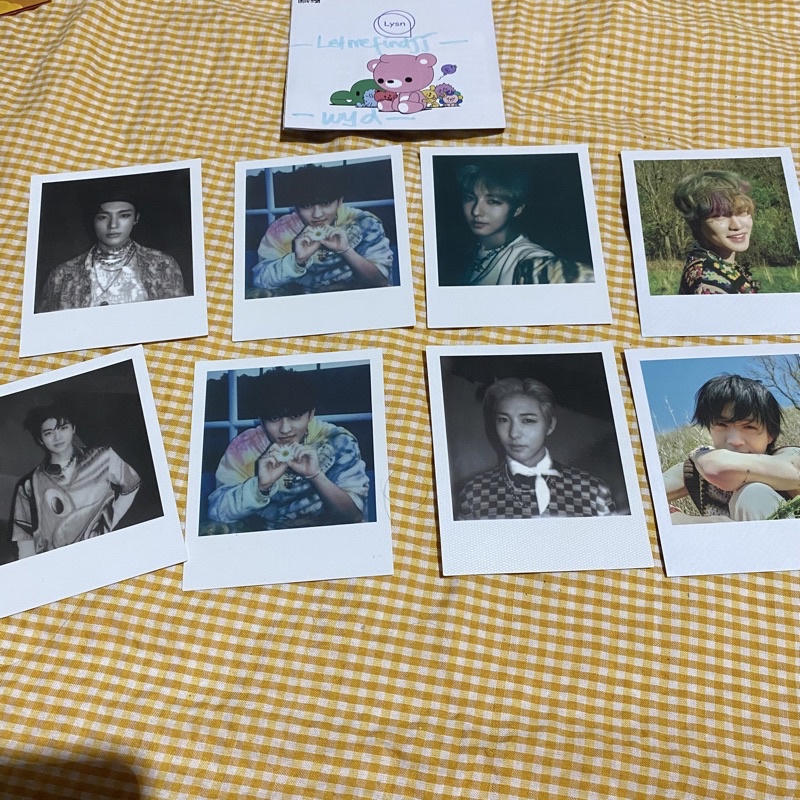 Polaroid NCT Dream Hello Future Album Mini Balloon MD Mark Renjun Jeno Jaemin Chenle