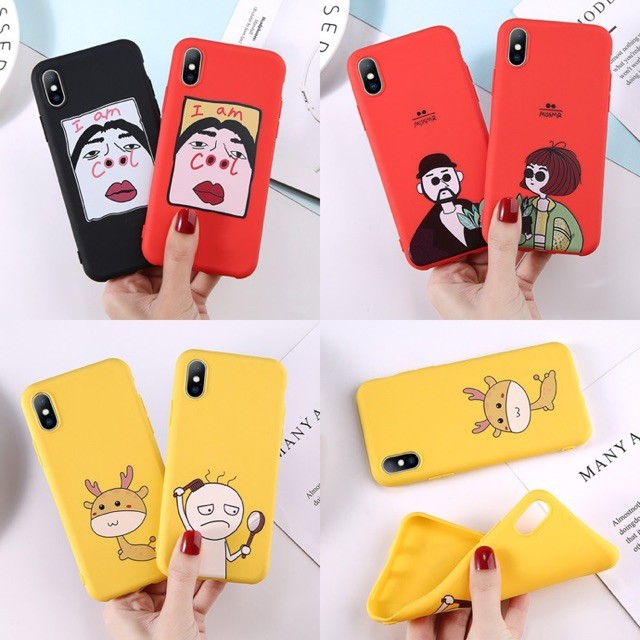 SOFTCASE 9 MOTIF CARTOON CASE IPHONE 11 8 7 6 X XS XR MAX