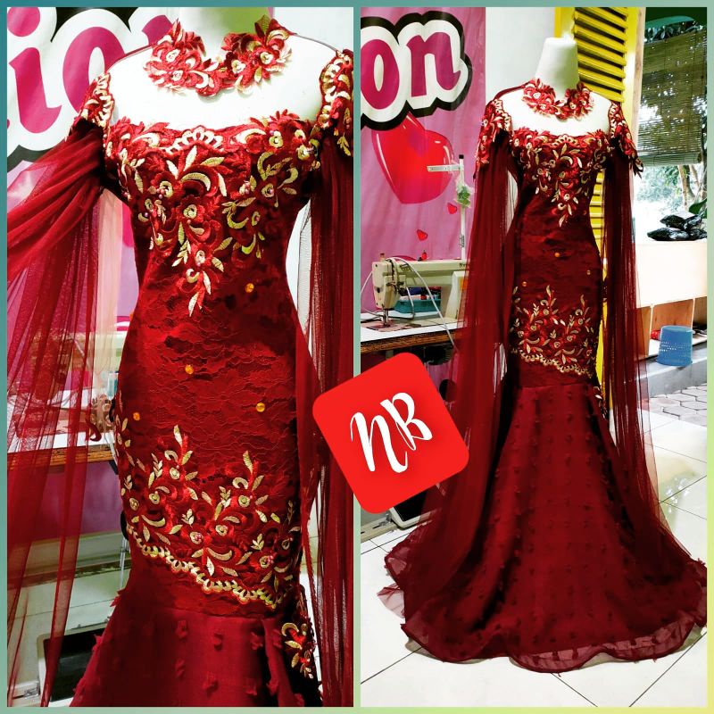 baju singer/dres singer/baju penyanyi/duyung rubiah