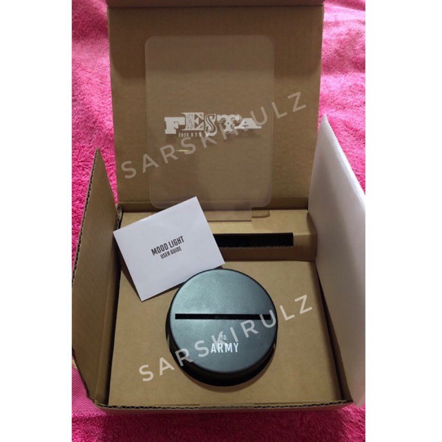 BTS Mood Light ONLY Festa 2020 moodlight moodlamp