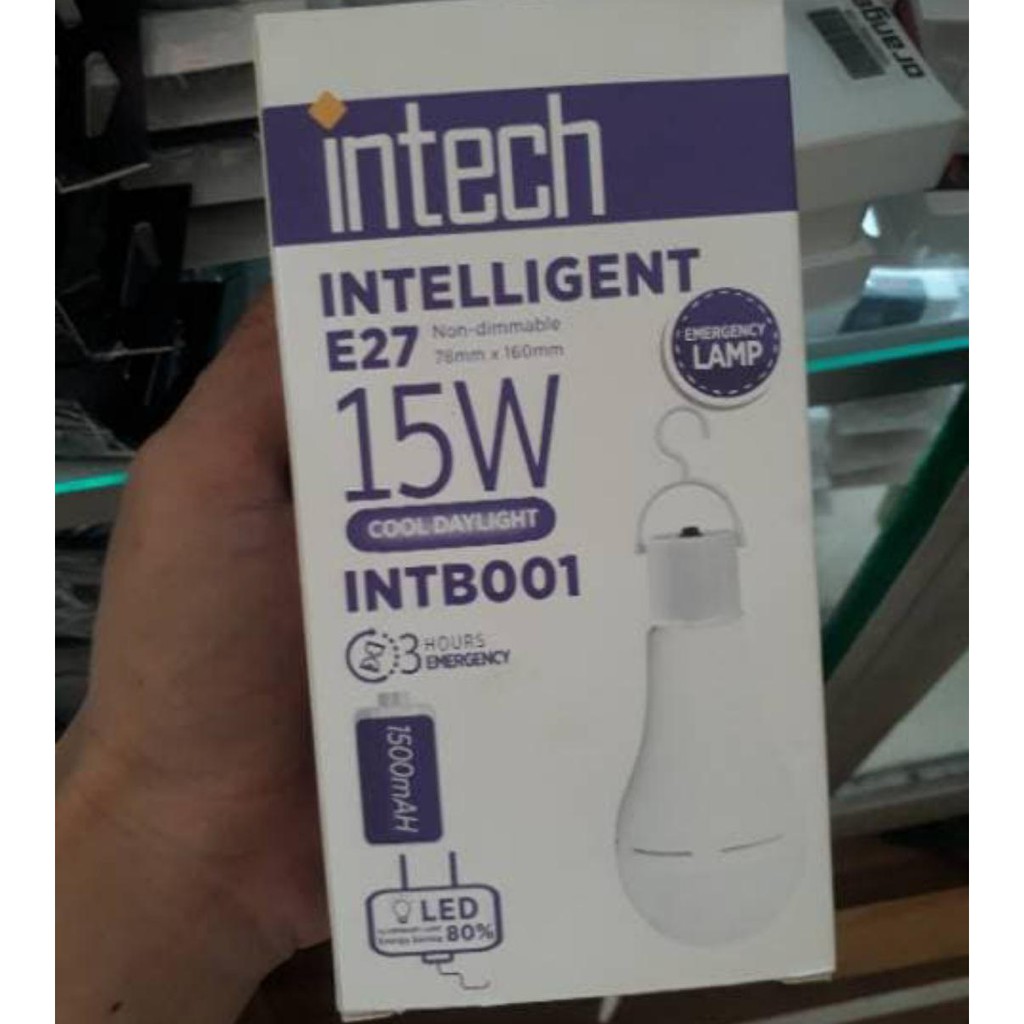 Lampu LED intech 15Watt