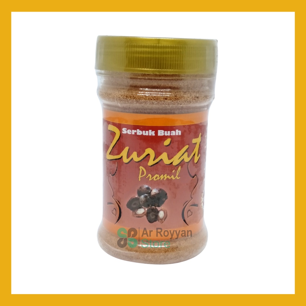 Buah zuriat serbuk ASH SHOFA NATURE kemasan botol plastik 100 gram