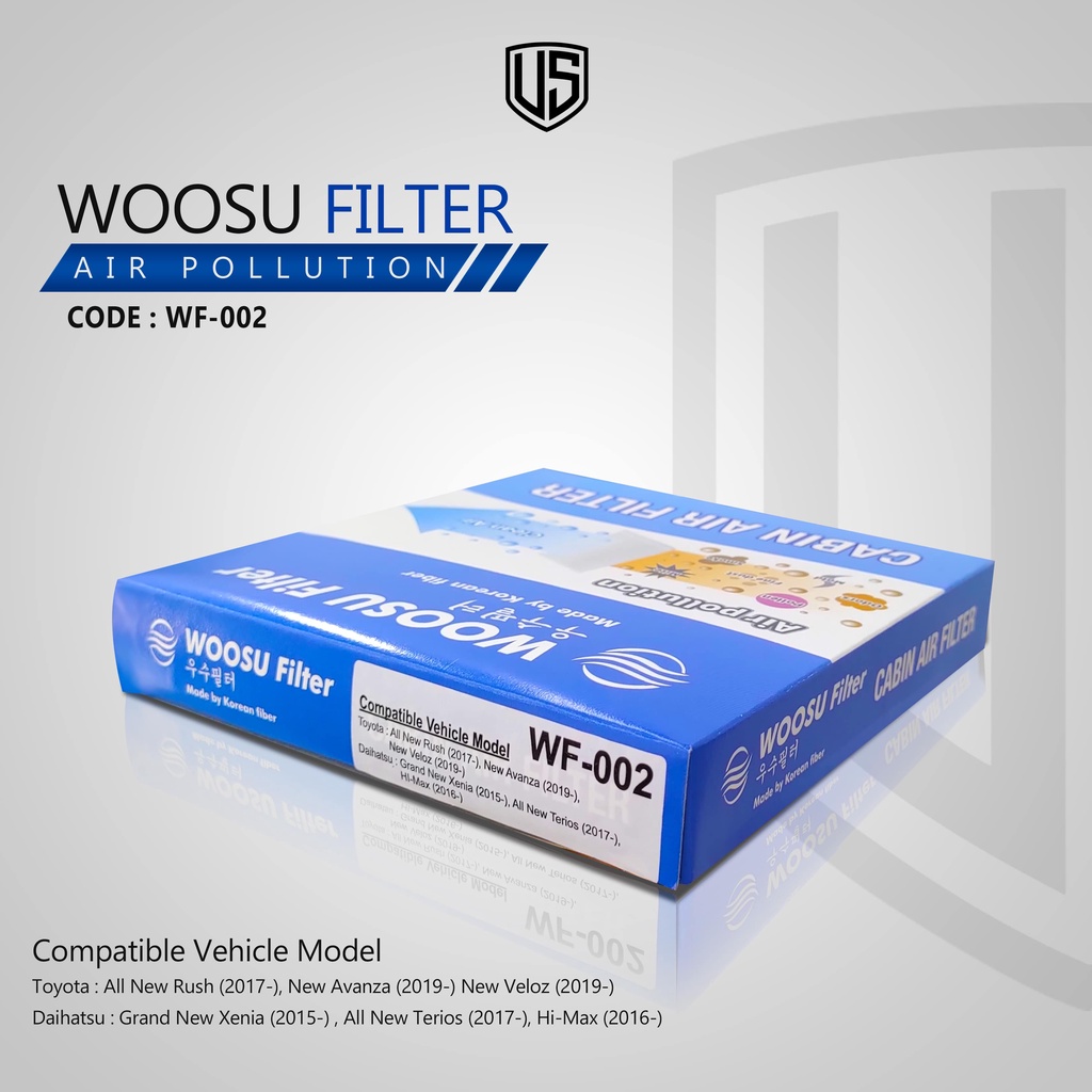 WOOSU Filter Saringan AC Kabin Mobil Premium New Avanza 2019 Up