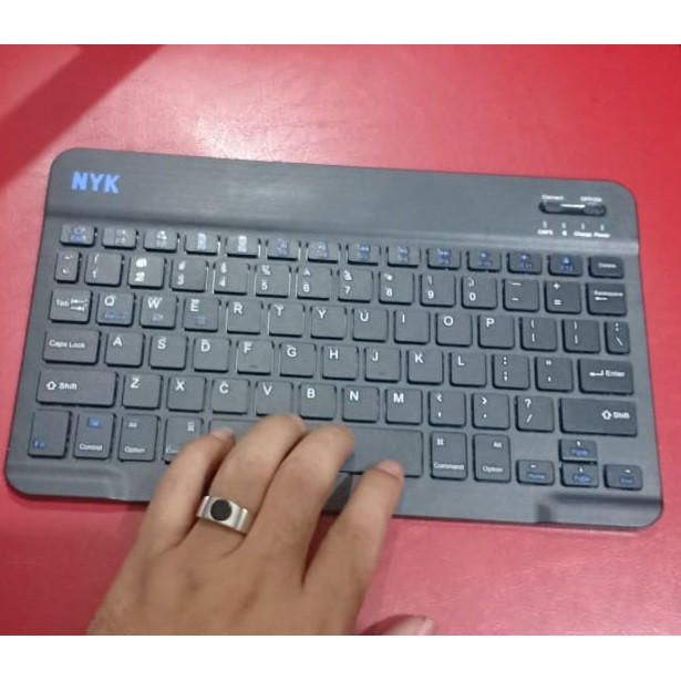 NYK BT-90 Keyboard Mini Bluetooth Slim rechargeable battery