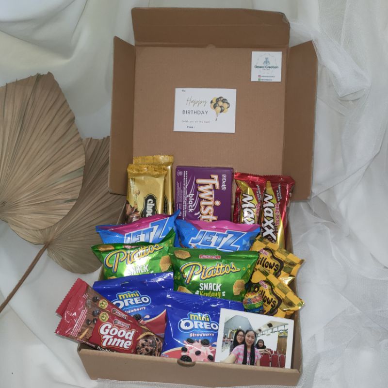 Gift Box Snack/Gift Box Hijab/Special Gift Box/Gift Box Ultah/Gift Box Wisuda