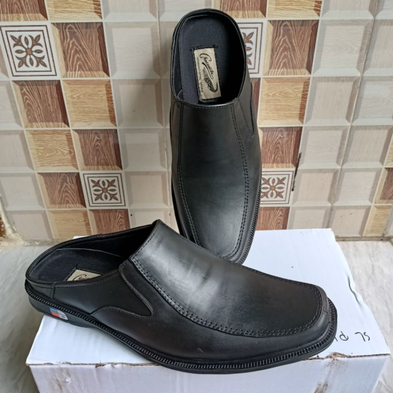 sepatu sandal kulit asli selop SB kulit asli murah