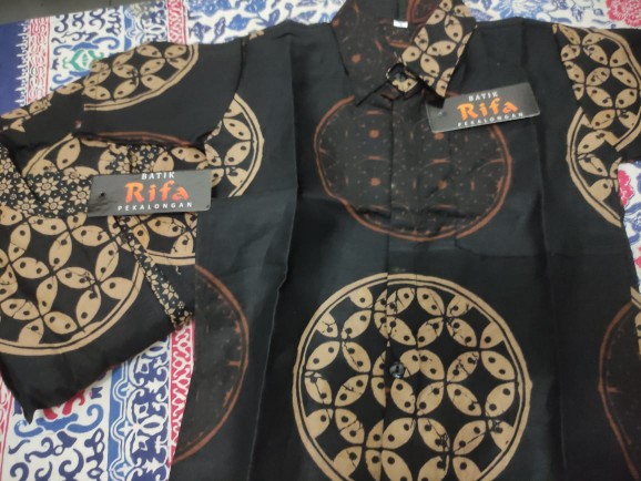 Batik Couple Keluarga Sania Ruffle Ori Ndoro Jowi Dnt Motif Terbaru