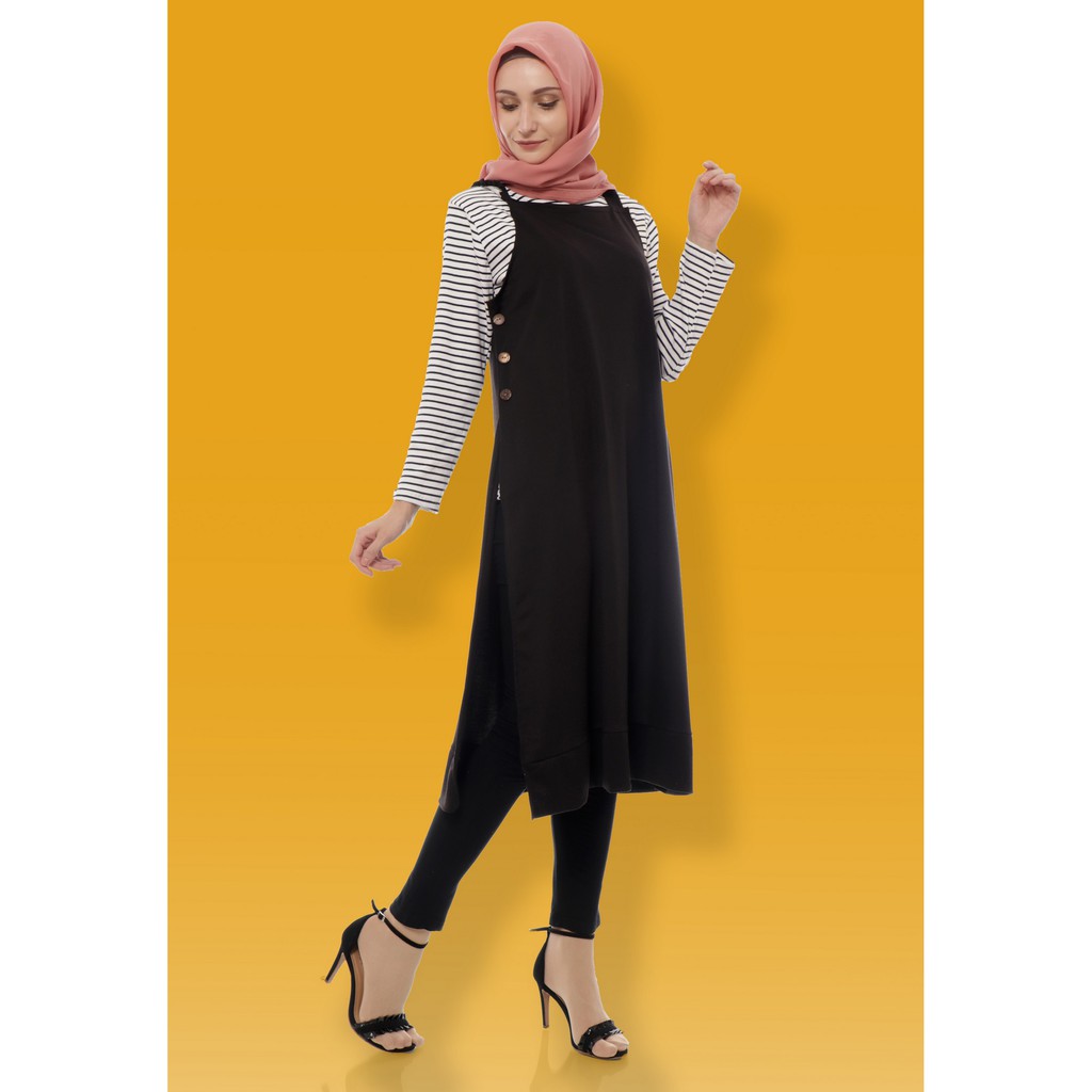 Mybamus Overall  Gaudy Dress Black M15295 R66S6 Shopee  