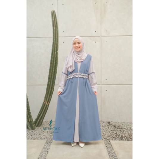 GAMIS DRESS WANITA MUSLIM AUTER BUSUI FRIENDLY MUMTAZ BSR220729