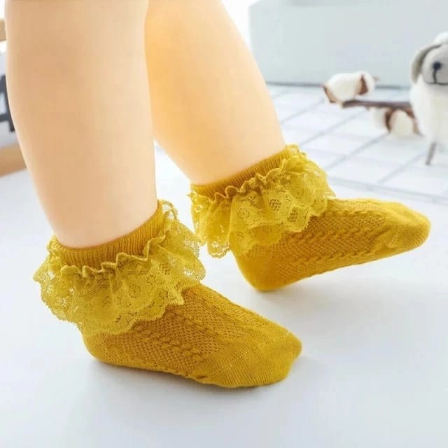 Kaos kaki bayi anak renda tutu / tutu lace socks