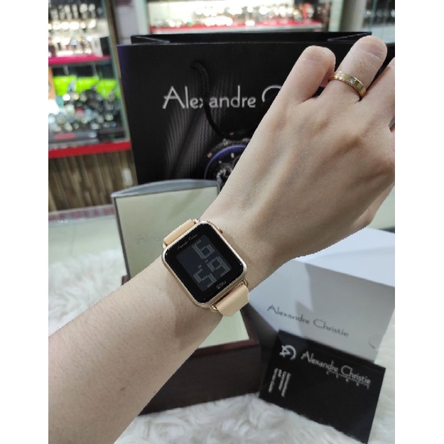 JAM TANGAN ALEXANDRE CHRISTIE AC 9341/AC9341 CREAM