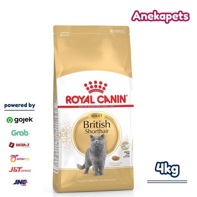 Royal Canin Adult British Shorthair Makanan Kucing Dewasa Dry 4Kg Pandraokta1