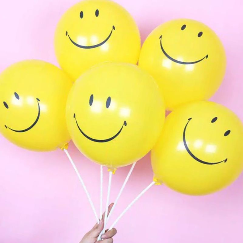 Jual Balon Latex Smile Perpack Shopee Indonesia