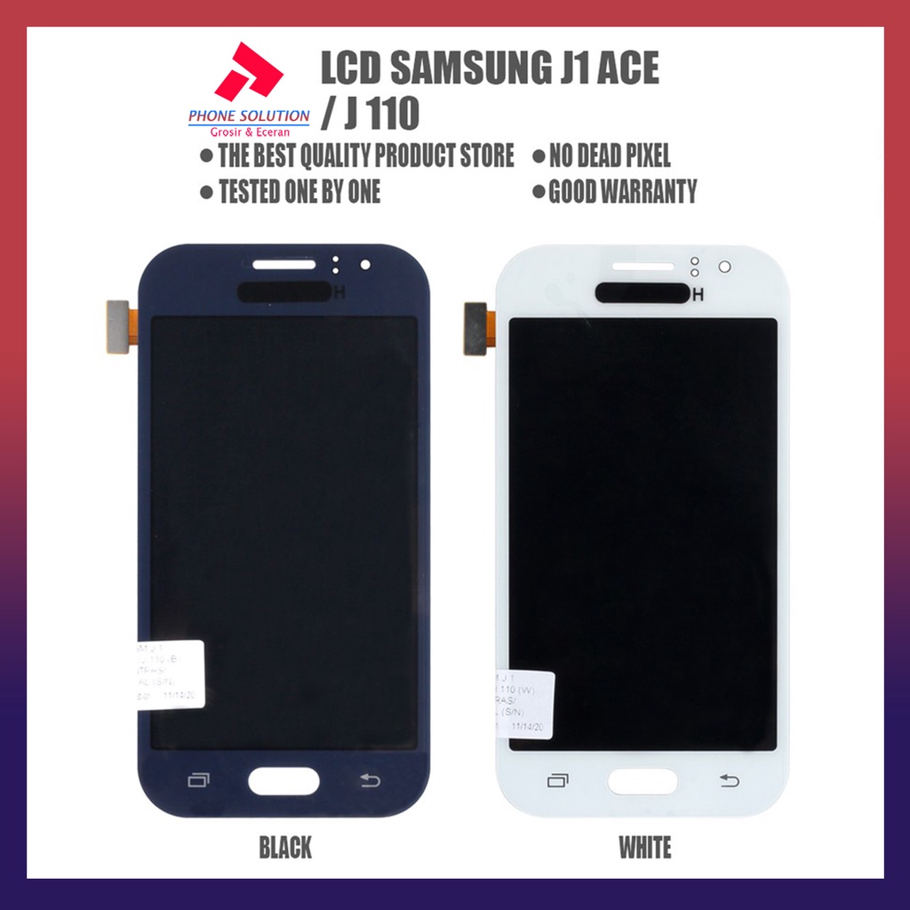 LCD Samsung J1 Ace J110 J111F Fullset Touchscreen // Supplier LCD Samsung - Garansi 1 Bulan