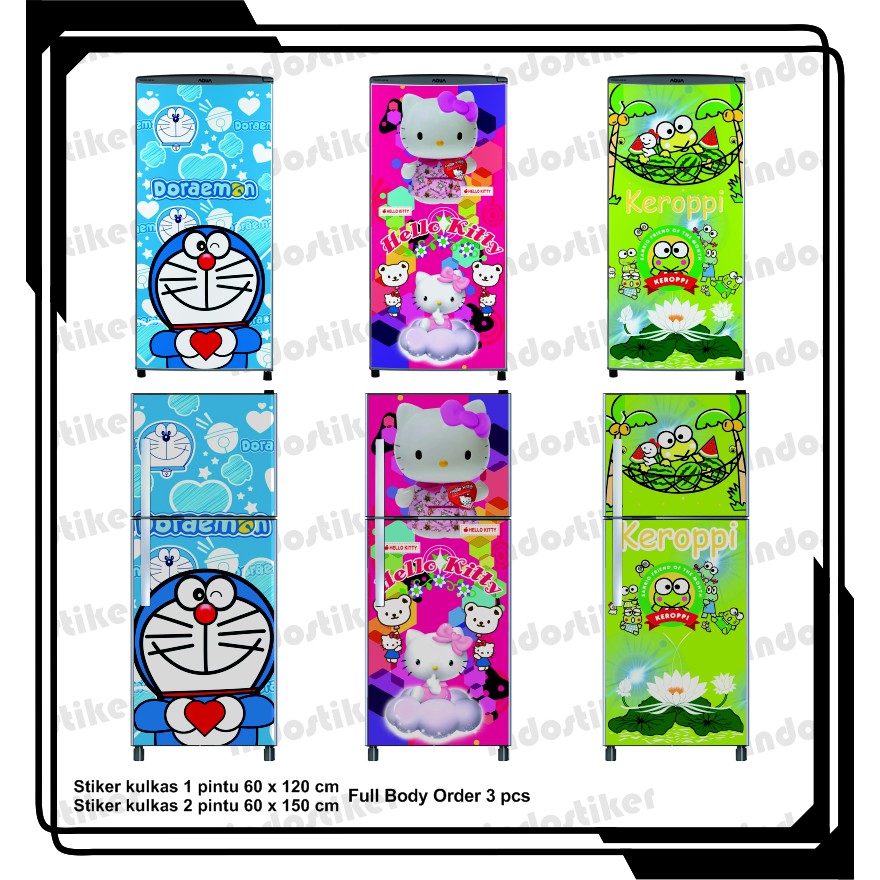 Wallpaper/stiker kulkas