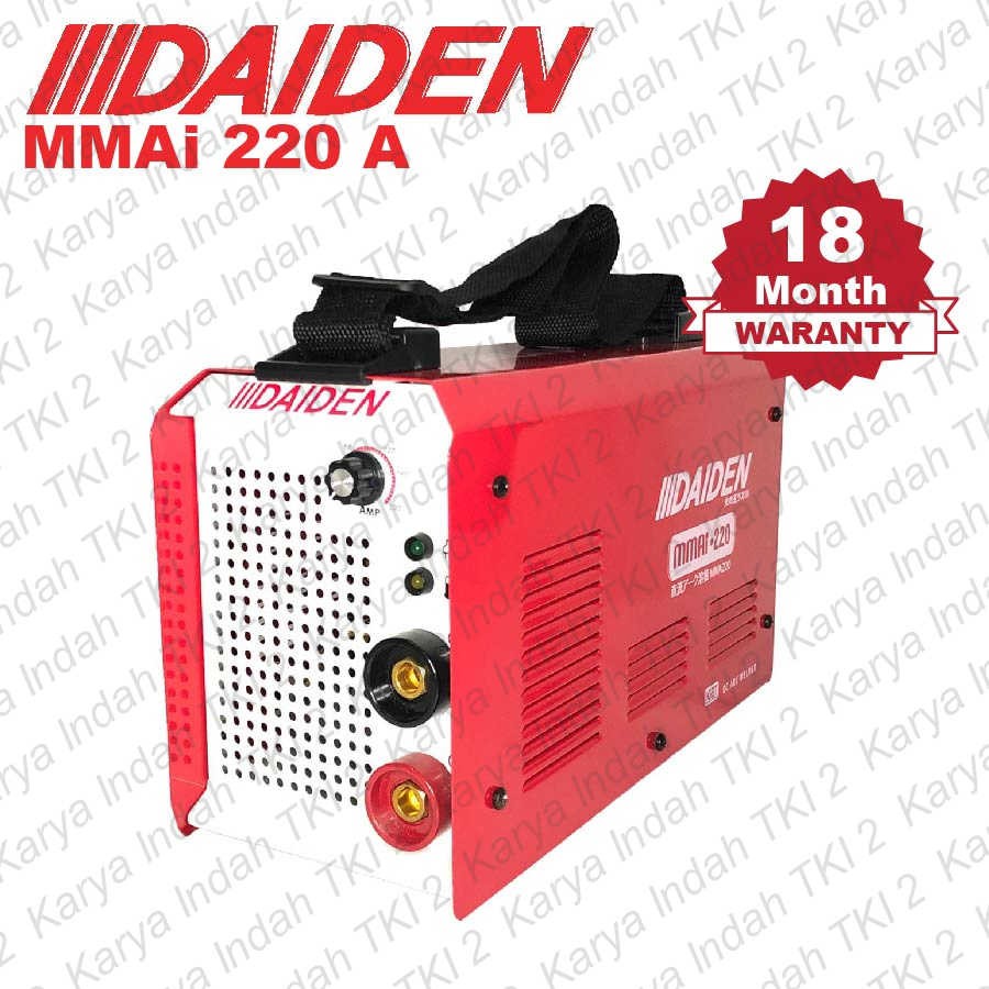 Mesin Las Listrik DAIDEN MMAi 220 A Welding Machine Inverter 200 Ampere Trafo Las