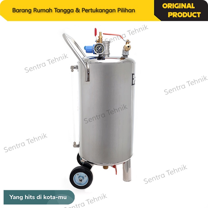 Tabung Snow Wash Tabung Salju 20 Ltr EAGLE Stainless Steel 304 Cuci Motor Mobil