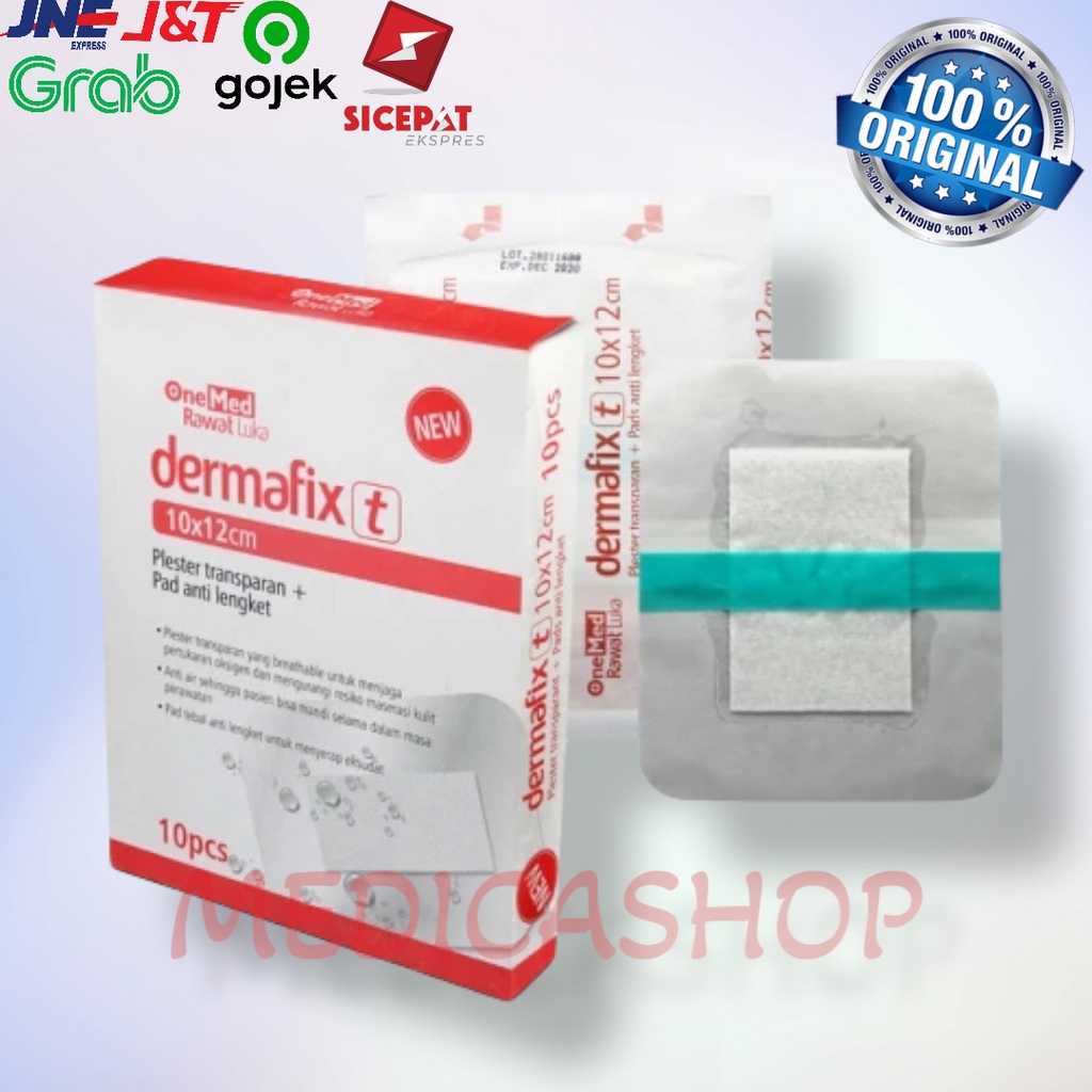 Dermafix T 10x12 cm Isi 10 OneMed