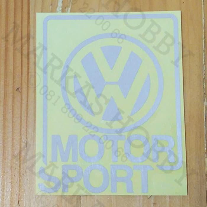 Stiker / Sticker VW MOTORSPORT
