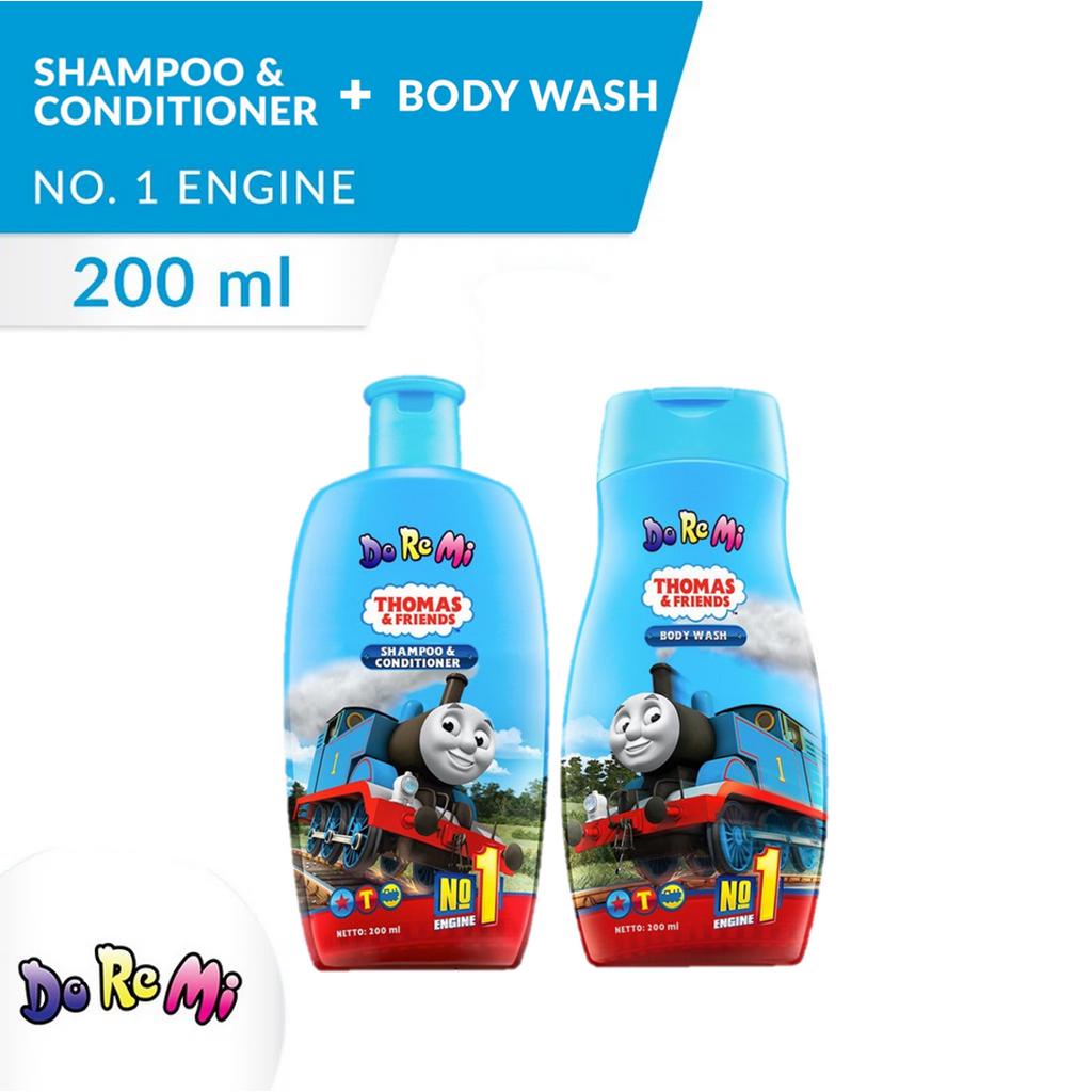 Doremi Thomas & Friends Shampoo 200 mL + Doremi Thomas & Friends Conditioner 200 mL