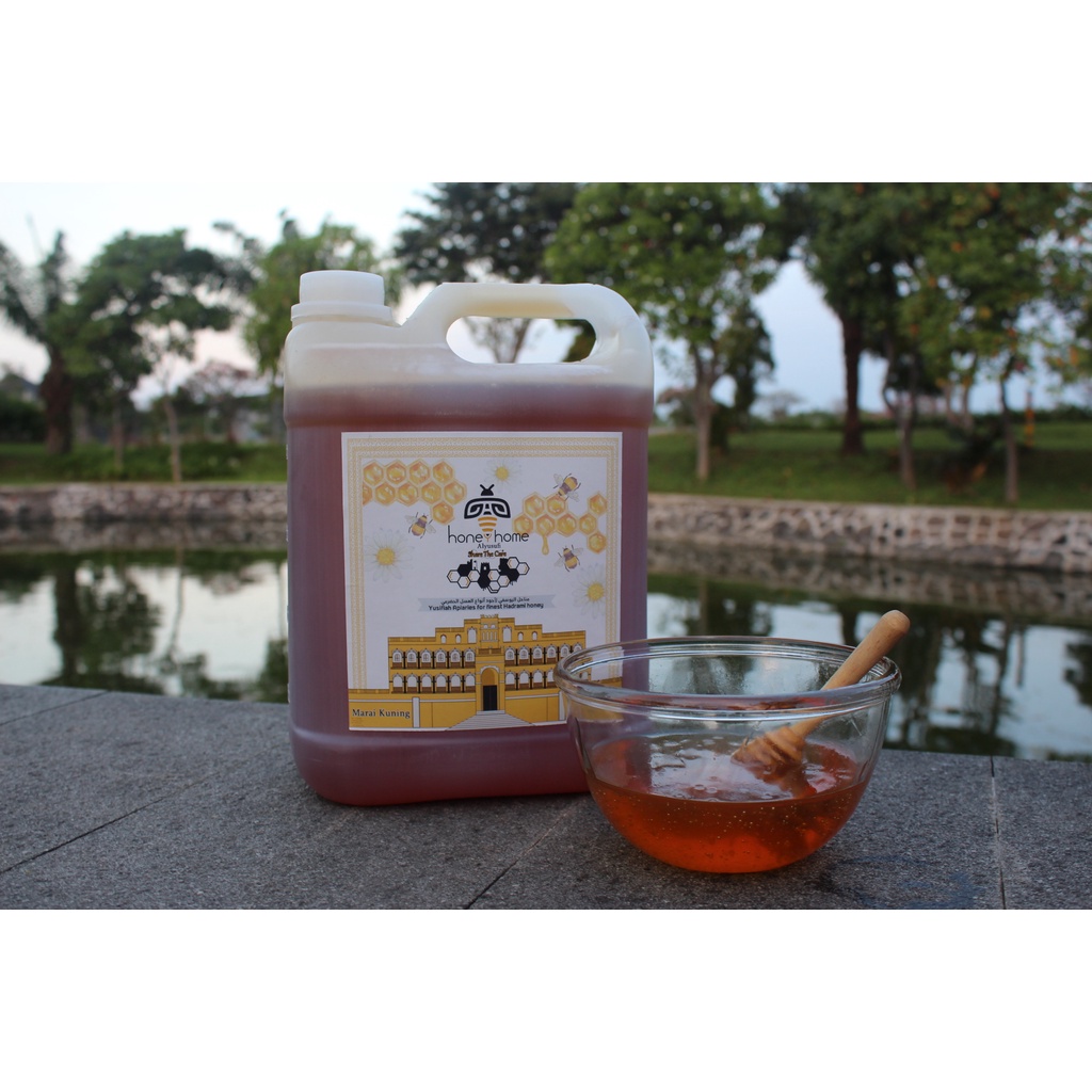 Madu Honey Asli Yaman 100% - Marai / Mara'i / Maroi / Maro'i Kuning 7kg