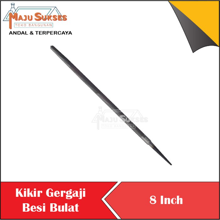 Kikir Besi Kikir bulat kecil Kikir Bulat 8"inch murah