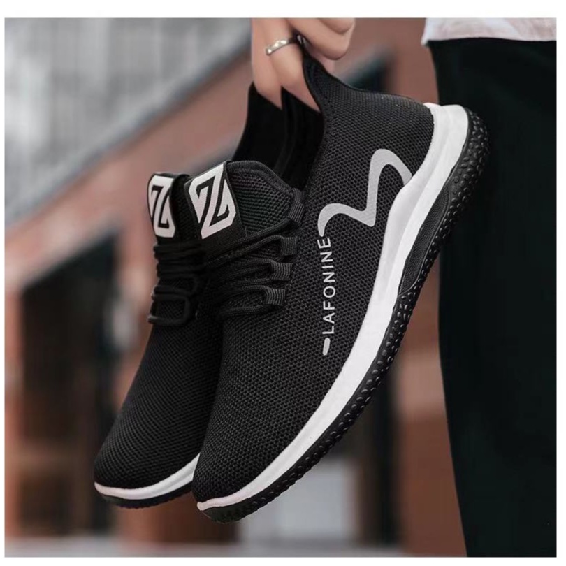 Sneakers Sepatu Pria Sepatu Olahraga Laki-lai Impor Sepatu Brand Sneakers Cowok SLIP ON Worth It - K39