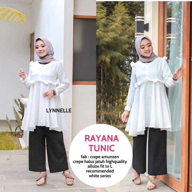 Rayana tunik | baju tunik muslim murah | NEW baju tunik terbaru