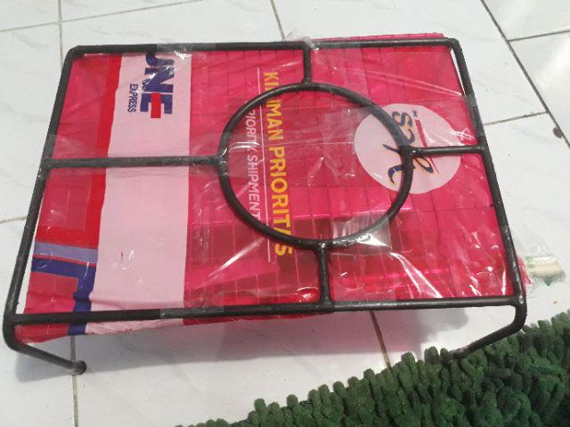 1 Set Loyang Aluminium Bentuk Persegi (brownies)
