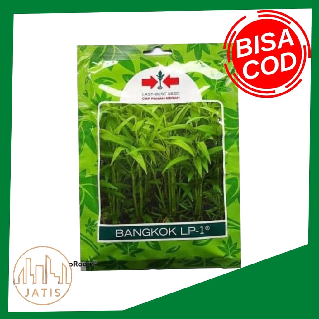 Benih Kangkung Super Bangkok Panah Merah Bibit Tanaman Sayur Sayuran Hidroponik