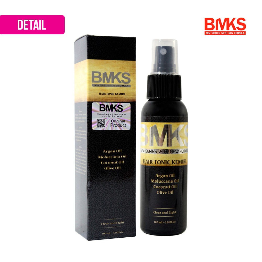 BMKS Hair Tonic Minyak Kemiri BMKS Natural BPOM Original - BMKS TONIC KPR-12