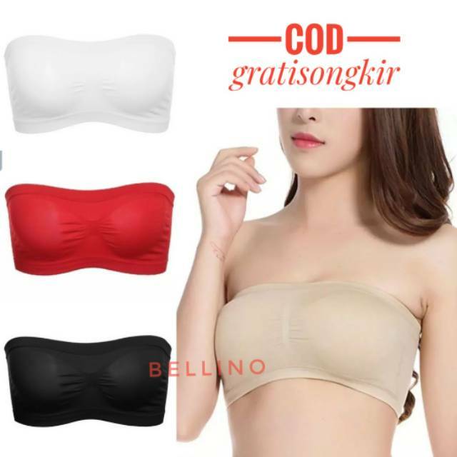 Bra Kemben Bustier Busa Bisa Dilepas / Bra Kemben With Cup