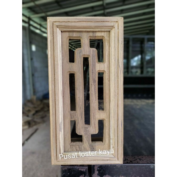 loster kayu jati request ukuran dan motif