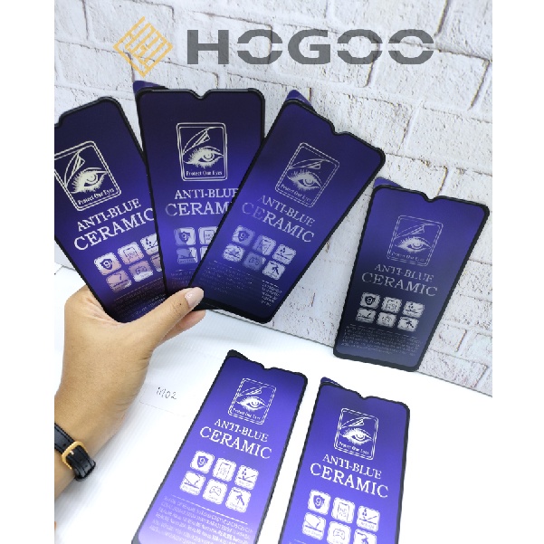 HOGOO TEMPEREDGLASS - ANTI GORES CERAMIC ANTI BLUE MATTE SAMSUNG M02 M10 M11 M12 M20