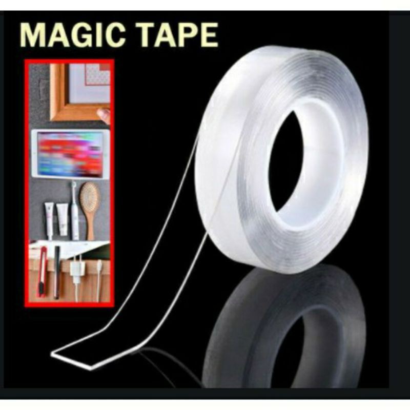 

Nano Tape Transparan Solasi Bolak Balik