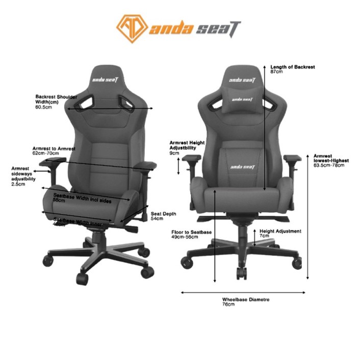 Andaseat Kaiser 2 Series Premium Gaming Chair