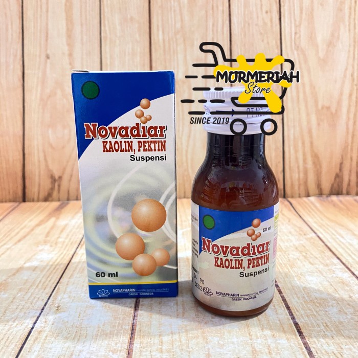 NOVADIAR Sirup 60 ml-Syrup Obat Diare Kaolin Pectin